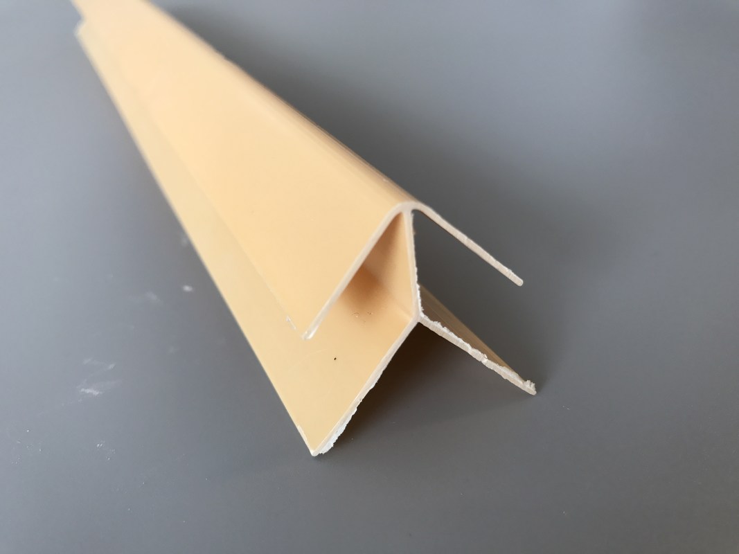 High Intensity External Corner Trim , Pvc Corner Trim Easy Setting