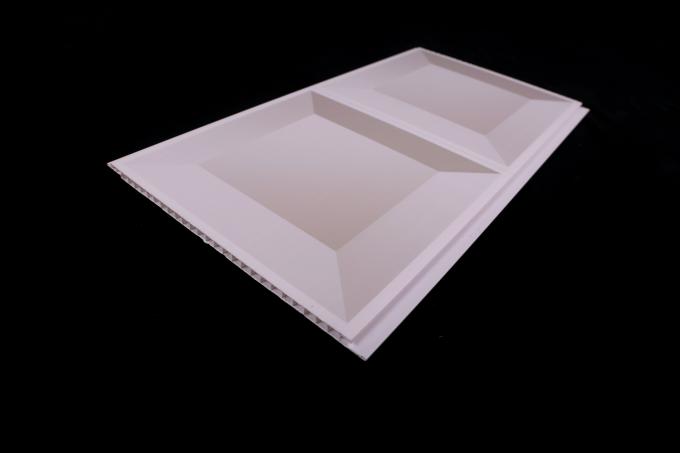 Damp Proof 3d Decorative Wall Panels , Home Decor Pvc Panels Easy Cleaning