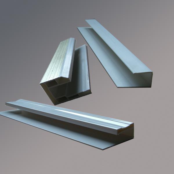 U Style Flexible PVC Extrusion Profiles Pvc Jointer 5.95 Meter Length