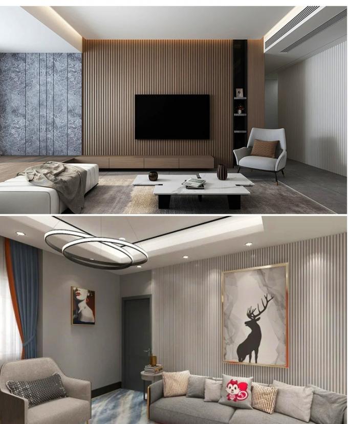 3d Interior WPC Decorative Wall Panel 160*23mm
