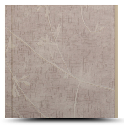 Strip Shape Wood Grain Plastic Laminate Sheets , Modern Wood Wall Paneling
