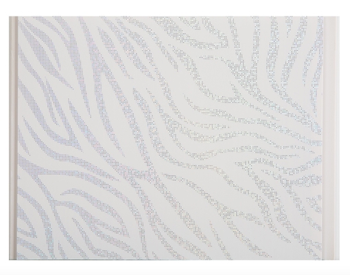 10 Inch Decorative PVC Panels For Covering Interior Walls Hot Stamping Surface Finish