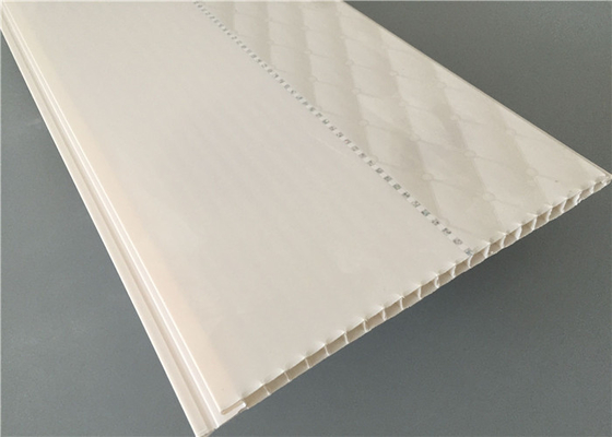 Side Silver Printing PVC Ceiling Tiles / Plastic Coated Ceiling Tiles Durable