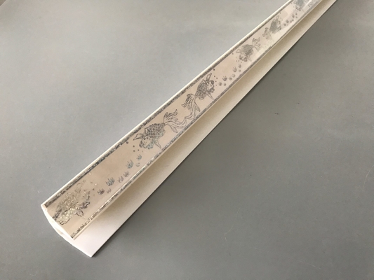 Hot Stamping PVC Extrusion Profiles For Ceiling Connection 6mm ~ 9.5mm Thickness
