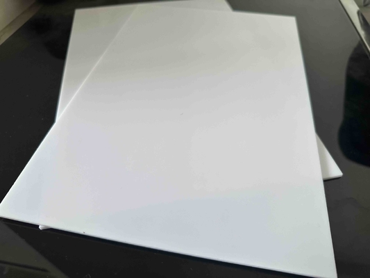 White polystyrene sheet porcelain white PS panel UV printing PS plastic sheets