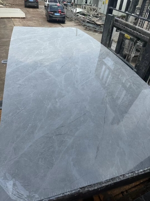 grey color UV marble wall panel waterproof plastic marble board for bathroom popular UV marmol a Latina America