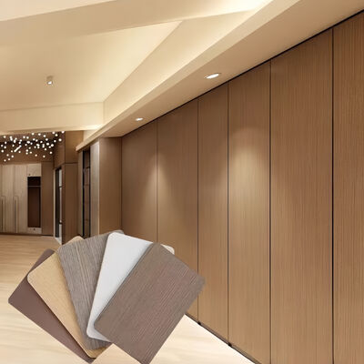 8mm 4ft*8ft Wooden Big Pvc Wall Panel For Indoor Wall Decorative Carbon Crystal Sheet