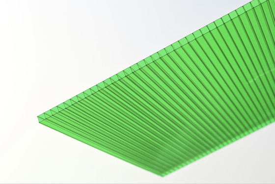 Colorful Polycarbonate Roof Panels / Bendable Plastic Roofing Sheets