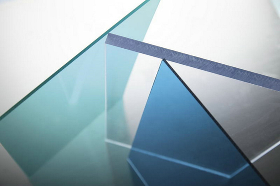 Outside Polycarbonate Solid Sheet For Window Awning , Swimming Pool Cover