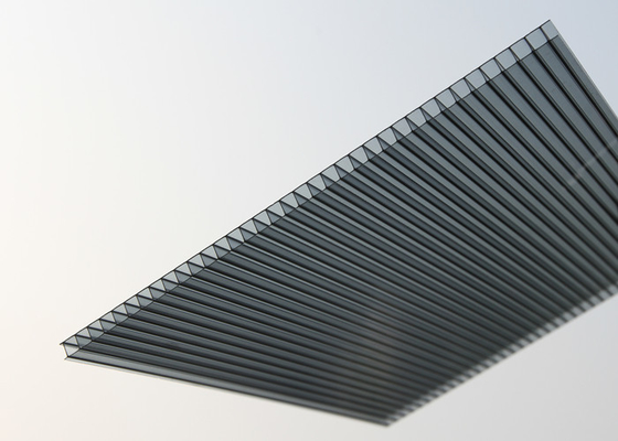 Waterproof Polycarbonate Roofing Sheets Customized Size High Mechanical Strength