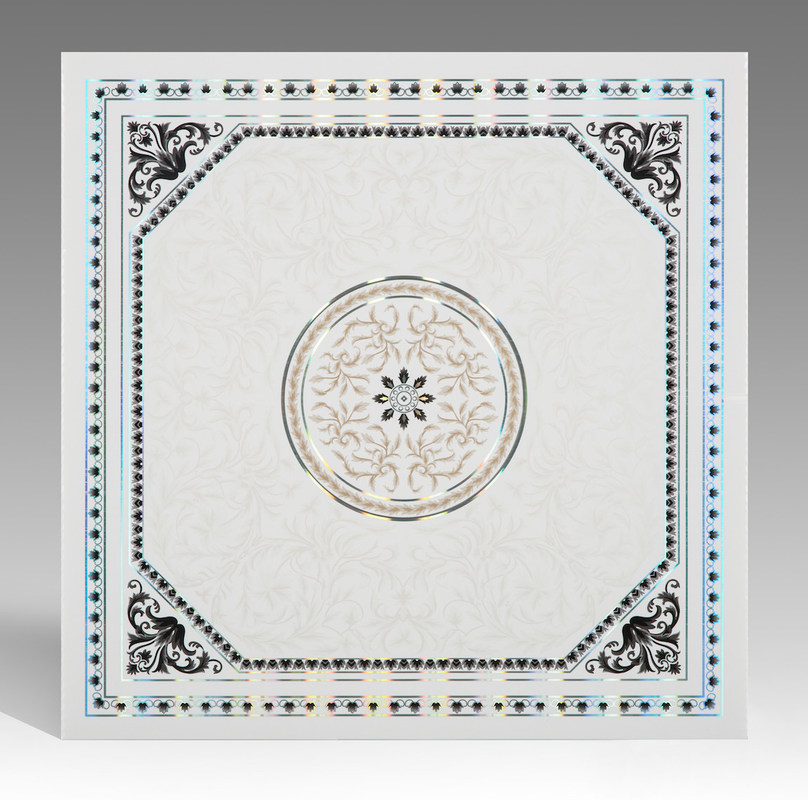 Hot Stamping Surface Waterproof Bathroom Ceiling Panels Various Colors