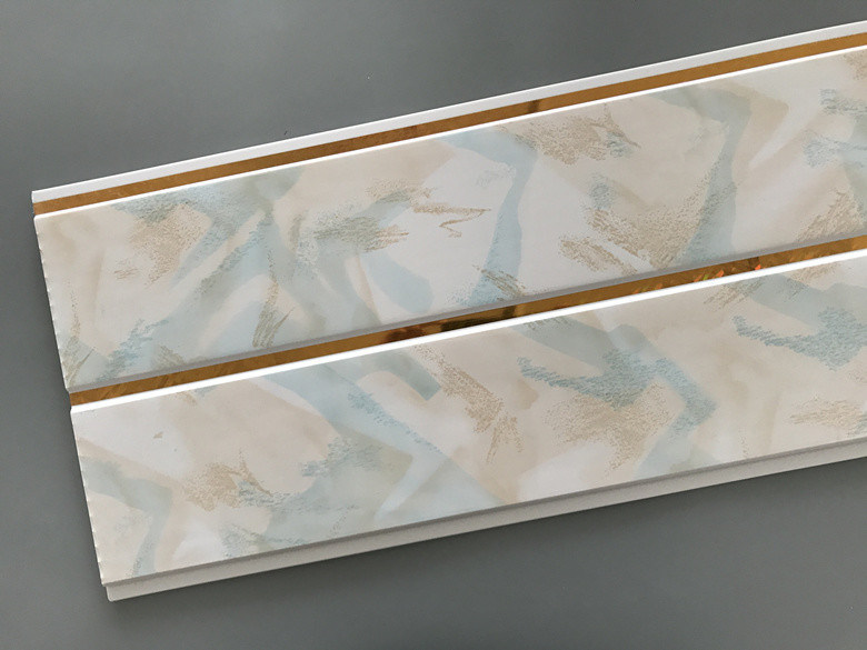 Printing Type Plastic Bathroom Shower Panels , Waterproof Bath Panels