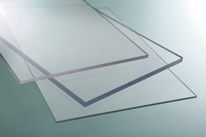 Transparent Flat Perspex Sheets , Greenhouse Polycarbonate Roof Panels