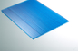 Various Colors Polycarbonate Roofing Sheets  Material 6mm * 2.1 * 11.8m