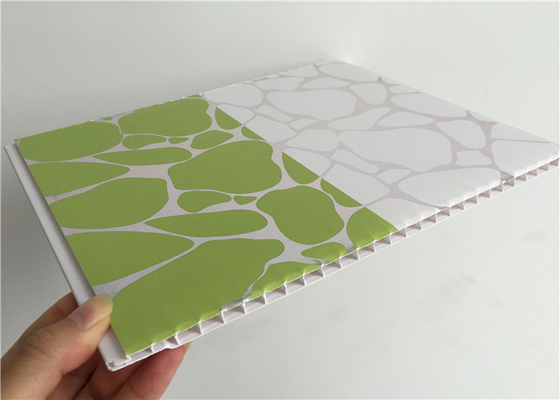 Flat Type Waterproof Interior Wall Panels , Plastic Wall Covering Panels