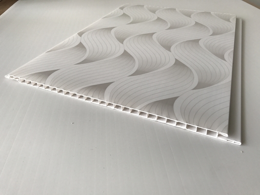Popular color designs PVC panel for ceiling and wall Wave Printed Pvc Bathroom Wall Panels Waterproof Panel Board For Bathroom