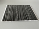 OEM / ODM Design Decorative Pvc Wall Panels Black Rectangle Hollow Structure