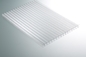 Environmental Corrugated Translucent Polycarbonate Roofing Sheets 2100×11800×8mm
