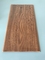10 Inches Brilliant Brown Color PVC Wood Panels Corrosion Resistance Various Styles