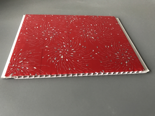 Anti Aging Decorative PVC Panels For Indoor Shining Fireworks Surface