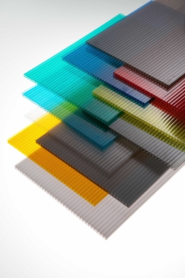 SGS Approved 6mm Polycarbonate Panels ,  Polycarbonate Sheet UV Protection