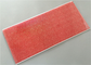 Red Transfer Design Waterproof Wall Panels Light Weight Building Material