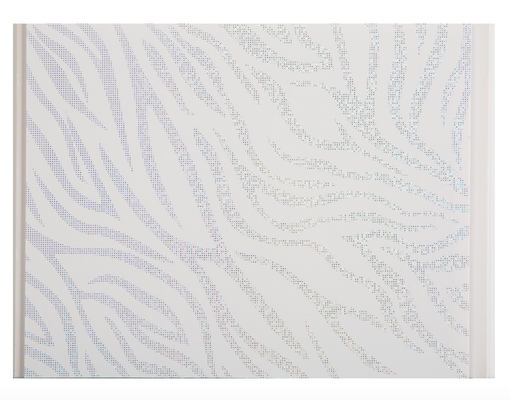 10 Inch Decorative PVC Panels For Covering Interior Walls Hot Stamping Surface Finish