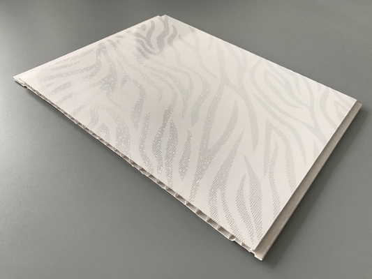 10 Inch Decorative PVC Panels For Covering Interior Walls Hot Stamping Surface Finish