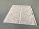 Ghana and Nigeria glossy printing 6mm silver line pvc ceiling panel easy to clean 200*6mm