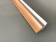 Moisture Proof PVC Extrusion Profiles White / Silver / Yellow / Brown Color