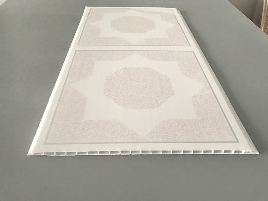 300mm transferred printing pvc ceiling panel Pointed Star Decorative Cladding Panels Decorative Wall Panels For Kitchen