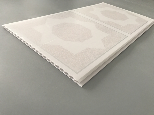 300mm transferred printing pvc ceiling panel Pointed Star Decorative Cladding Panels Decorative Wall Panels For Kitchen