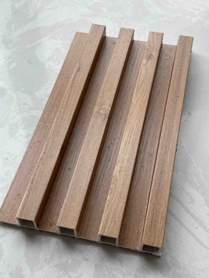WPC wall panel interior wall decorative popular wall cladding wooden color
