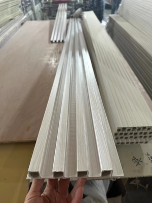 wooden plastico grille panel for interior wall and ceiling decoration new wpc wall panel