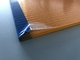 Orange Double Wall Polycarbonate Panels , Polycarbonate Hollow Sheet UV Resistant