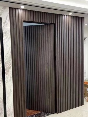 23MM Waterproof Fluted Pvc Indoor Wpc Wall Panel Covering Fibre Bamboo Decorative Rejilla De Pvc