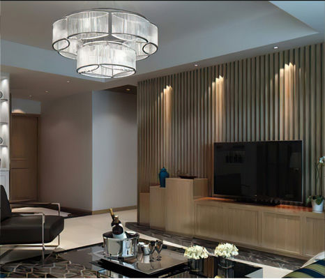 23MM Waterproof Fluted Pvc Indoor Wpc Wall Panel Covering Fibre Bamboo Decorative Rejilla De Pvc