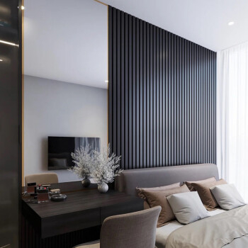 Easy Installation WPC Wall Panel 2.9m/3m/Custoized Length with Clips and Screws