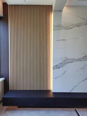 Art 3D Slat WPC Acoustic Decorative Interior Wall Panels 160MM