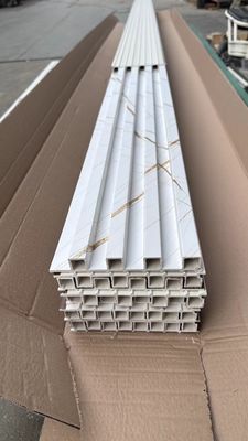 OEM PVC Slat Acoustic Panels Decorative WPC Panel For Wall And Ceiling