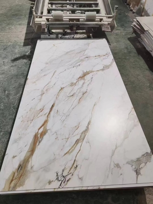 UV marble sheets 3mm thickness PVC solid covering for background