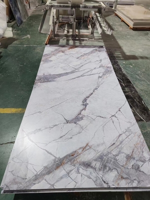 UV marble sheets 3mm thickness PVC solid covering for background