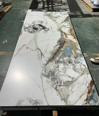 UV coating waterproof pvc wall panel marble color designs