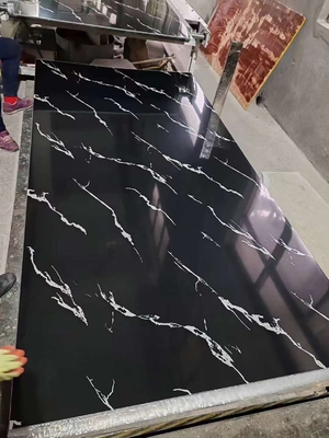black UV PVC marble sheets cheapest interior wall covering