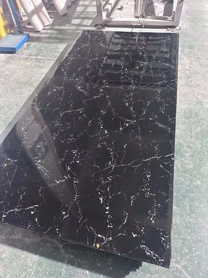 black UV PVC marble sheets cheapest interior wall covering