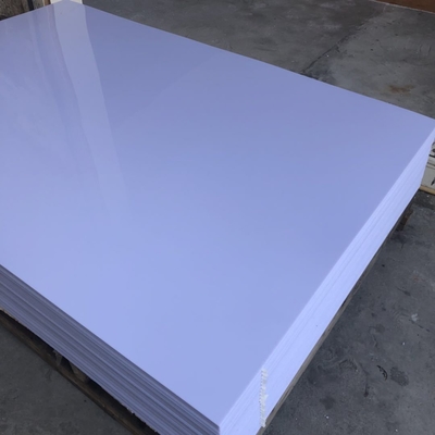 high impact polystyrene sheets PS plastic panel opal white color