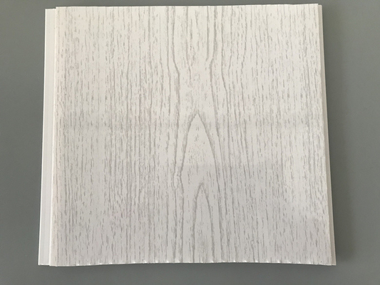 Aging-Resistance Ceiling PVC Wood Panels 250×7mm 2.5kg/Sqm wooden flat pvc panels