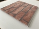 Brick Decorative Plastic Wall Panels Hot Stamping X Hollow Core Structure