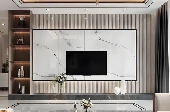 new design alternative pvc marble sheet flexible SPC decorative wall panel blanca hojas de marmol UV para paredes