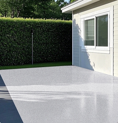 Mirror marble effect epoxy floor coating Wear resistant and durable floor paint Colored sand floor coating epoxy